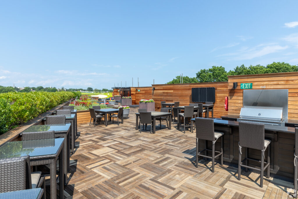 JLofts Apartments in Greenwich, CT rooftop